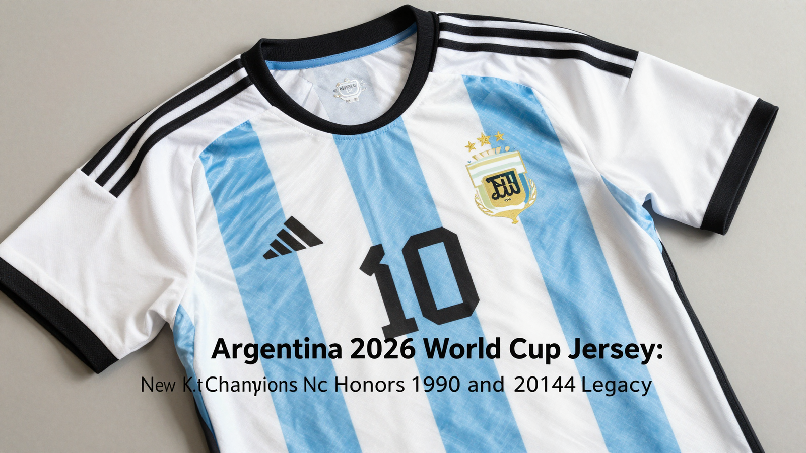 Argentina 2026 World Cup Jersey: Four-Time Champions' New Kit Honors 1990 and 2014 Legacy