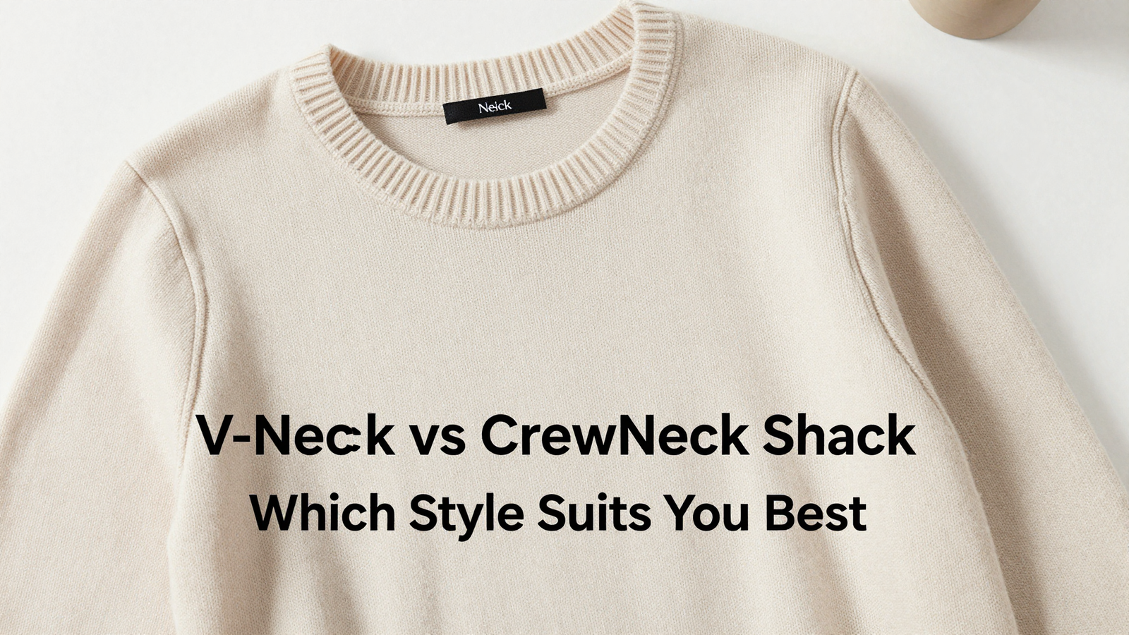 V-Neck vs Crewneck Short Sleeve Sweaters: Which Style Suits You Best