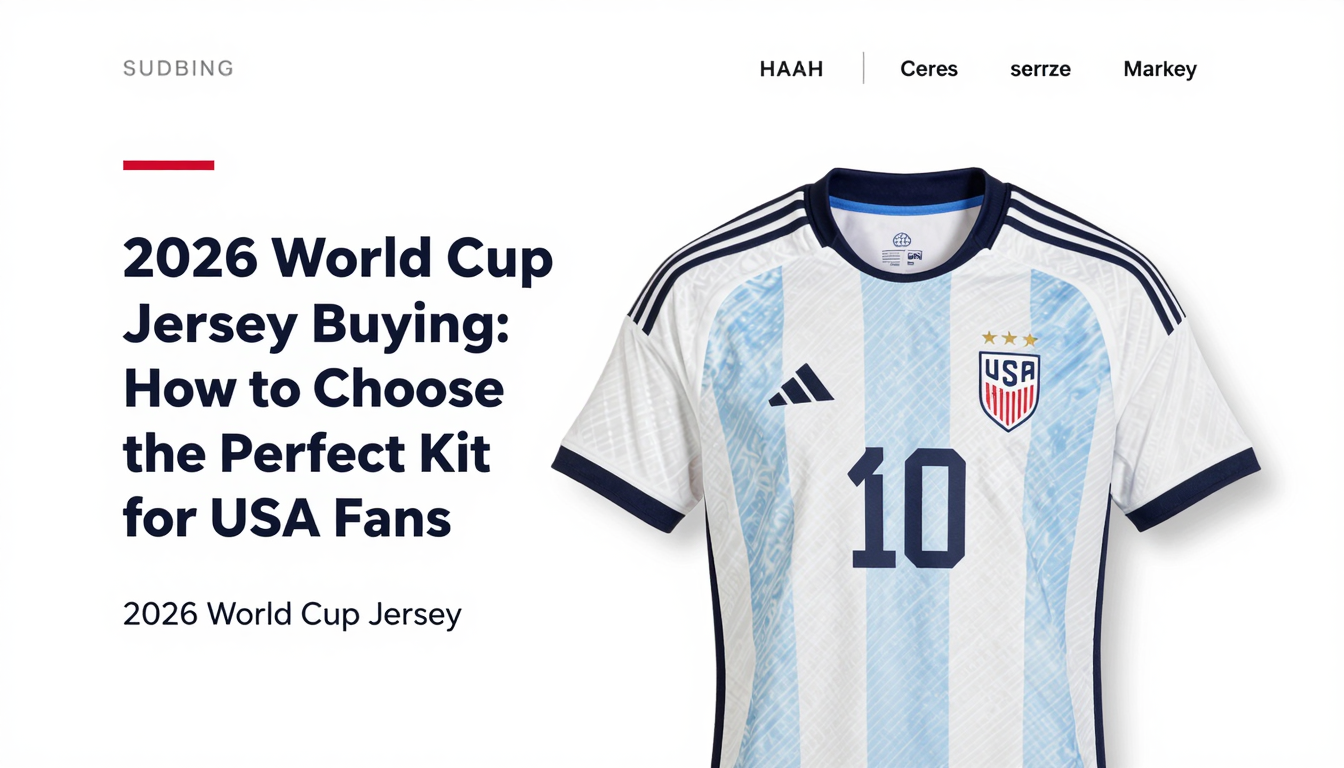2026 World Cup Jersey Buying Guide: How to Choose the Perfect Kit for USA Fans